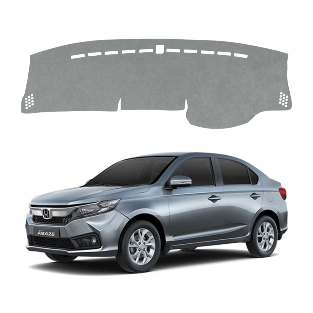 Lzzyride Car Dashboard Cover Mat For Honda Amaze 2nd Gen 2018 To 2026