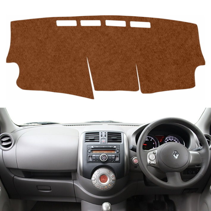 Lzzyride Car Dashboard Cover Mat For Renault Scala 2012 To 2017