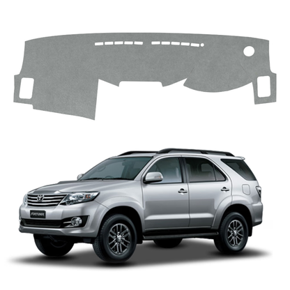 Lzzyride Car Dashboard Cover Mat For Toyota Fortuner 2009 To 2017
