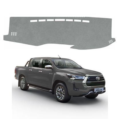 Lzzyride Car Dashboard Cover Mat For Toyota Hilux 2022 To 2026