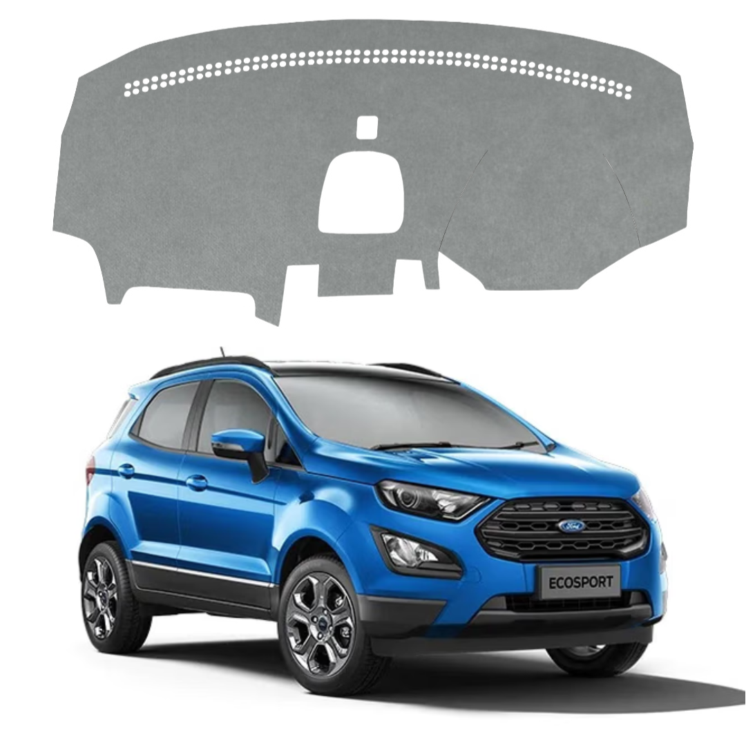 Lzzyride Car Dashboard Cover Mat For Ford EcoSport 2017 To 2022
