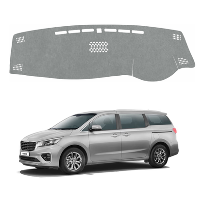 Lzzyride Car Dashboard Cover Mat For Kia Carnival 2020 To 2023