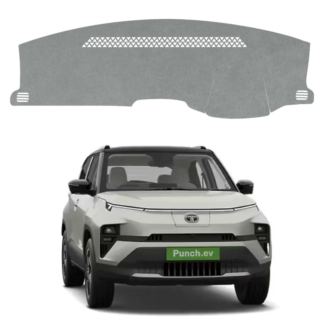 Lzzyride Car Dashboard Cover Mat For Tata Punch EV 2024 To 2026