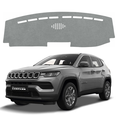 Lzzyride Car Dashboard Cover Mat For Jeep Compass 2021 To 2026