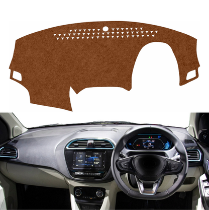 Lzzyride Car Dashboard Cover Mat For Tata Tiago 2016 To 2026