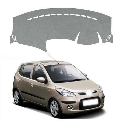 Lzzyride Car Dashboard Cover Mat For Hyundai i10 2007 To 2013