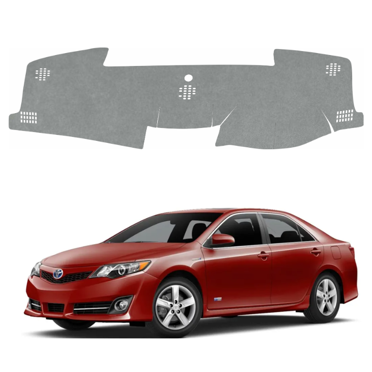 Lzzyride Car Dashboard Cover Mat For Toyota Camry 2013 To 2018