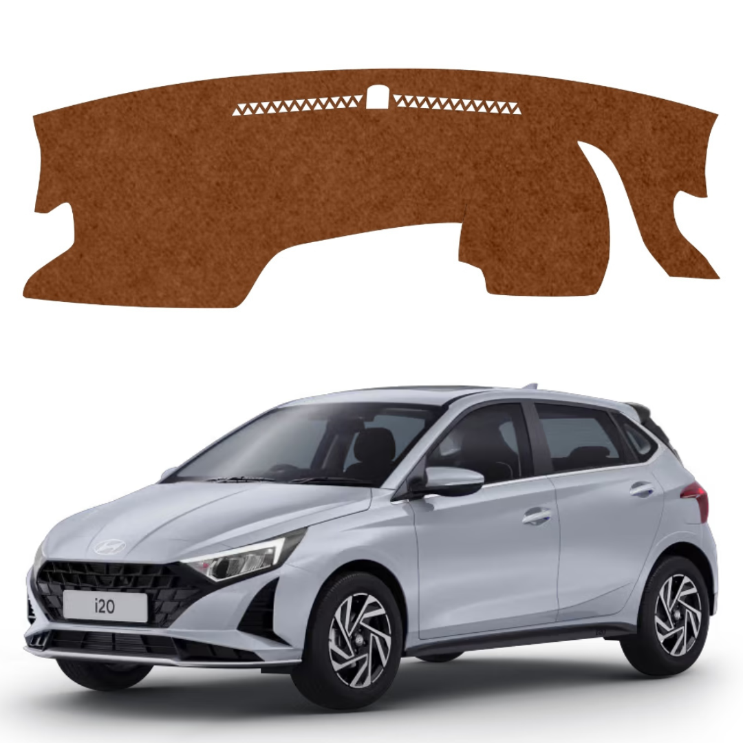 Lzzyride Car Dashboard Cover Mat For Hyundai i20 2020 To 2026