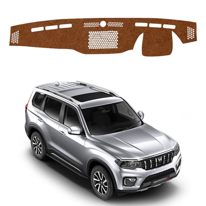 Lzzyride Car Dashboard Cover Mat For Mahindra Scorpio N 2022 To 2026