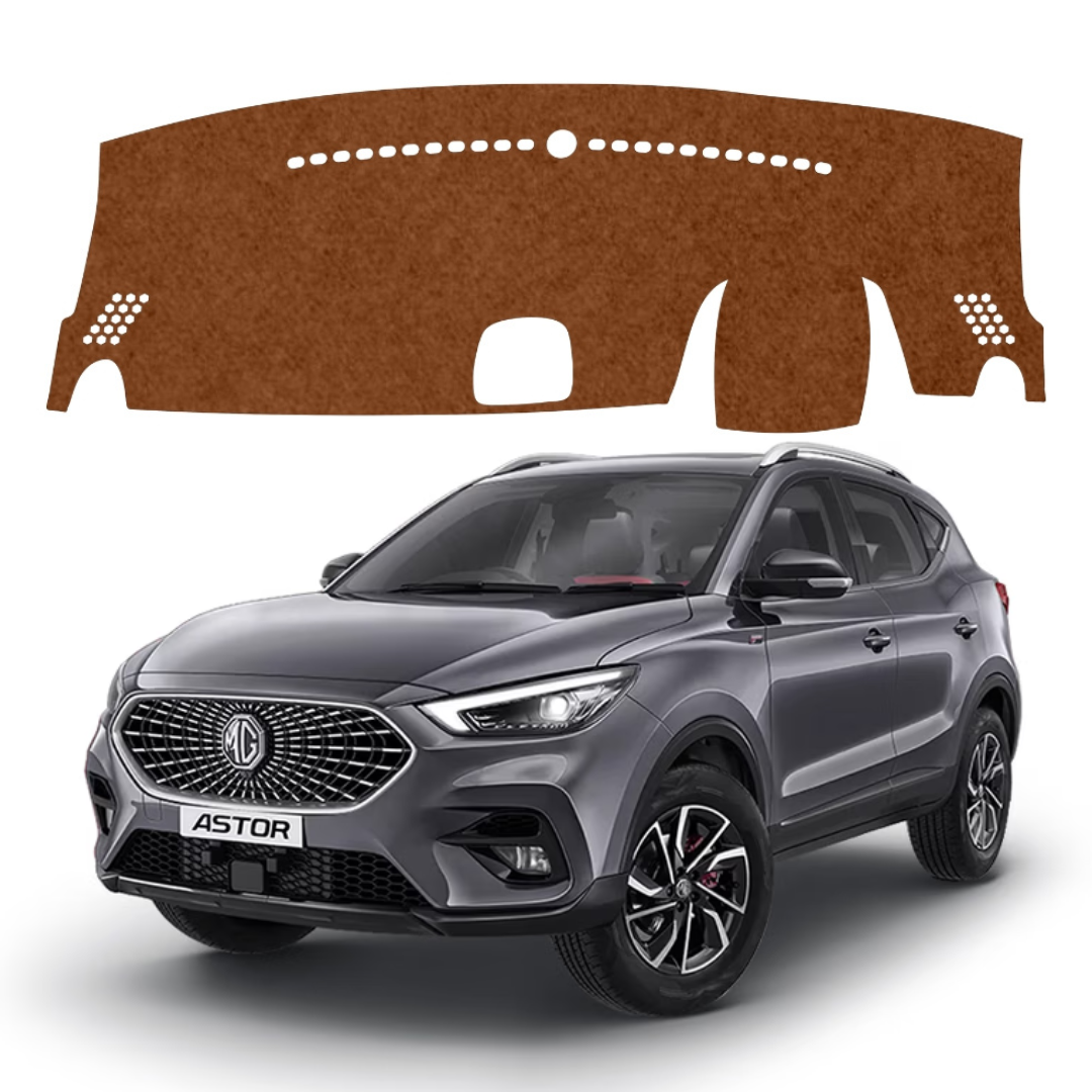 Lzzyride Car Dashboard Cover Mat For MG Astor 2021 To 2026