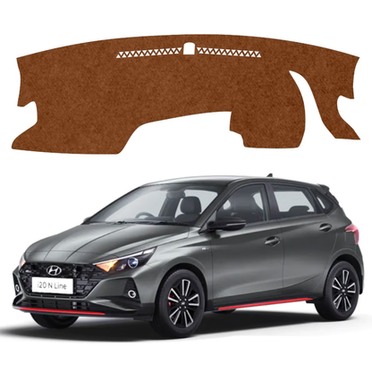 Lzzyride Car Dashboard Cover Mat For Hyundai i20 N Line 2021 To 2026