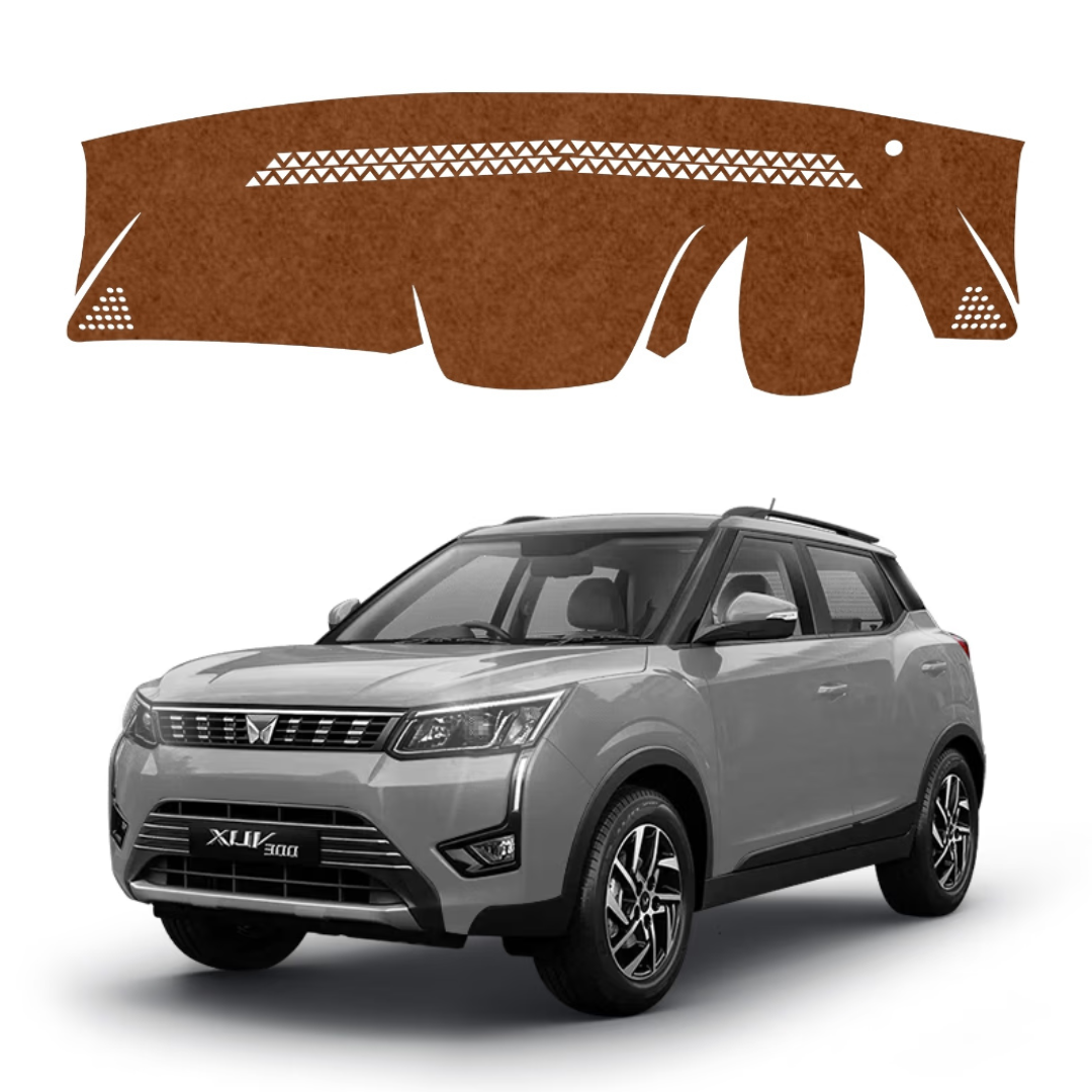 Lzzyride Car Dashboard Cover Mat For Mahindra XUV300 2019 To 2026