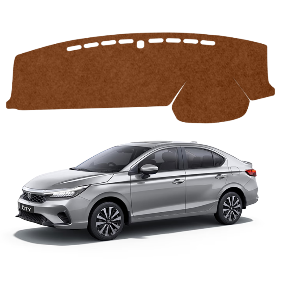 Lzzyride Car Dashboard Cover Mat For Honda City 2020 To 2026