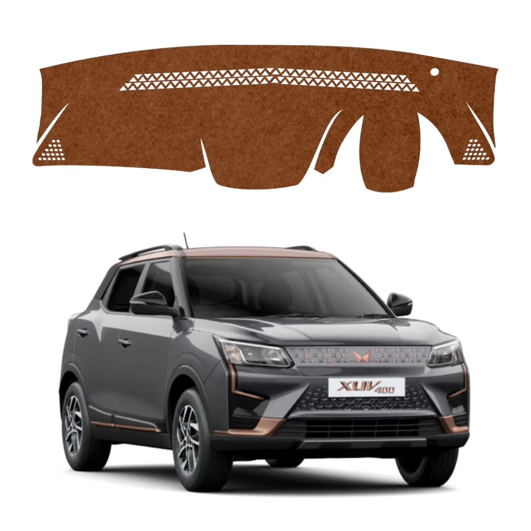 Lzzyride Car Dashboard Cover Mat For Mahindra XUV400 EV 2023 To 2026