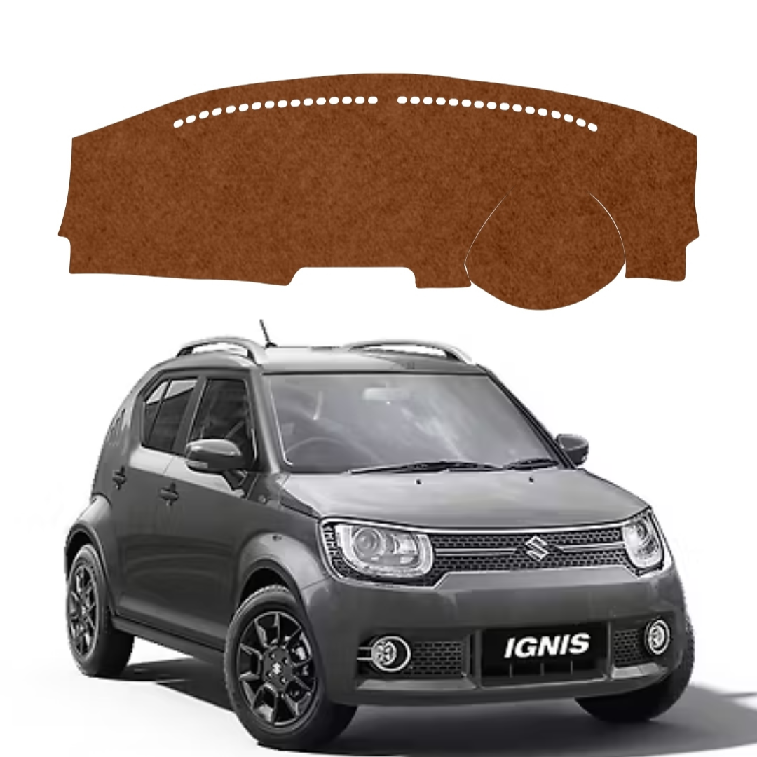 Lzzyride Car Dashboard Cover Mat For Maruti Suzuki Ignis 2017 to 2026