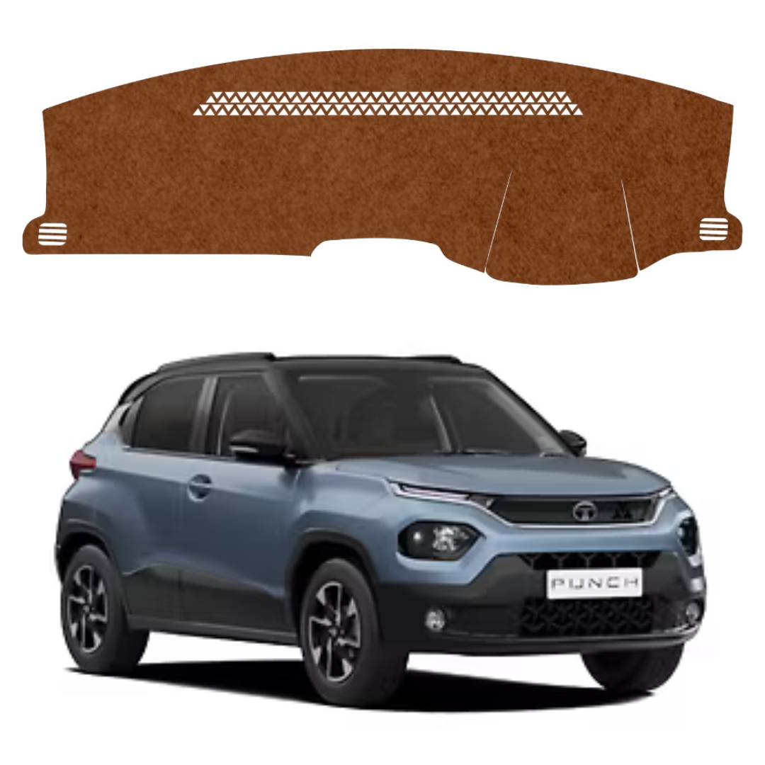 Lzzyride Car Dashboard Cover Mat For Tata Punch 2021 To 2025