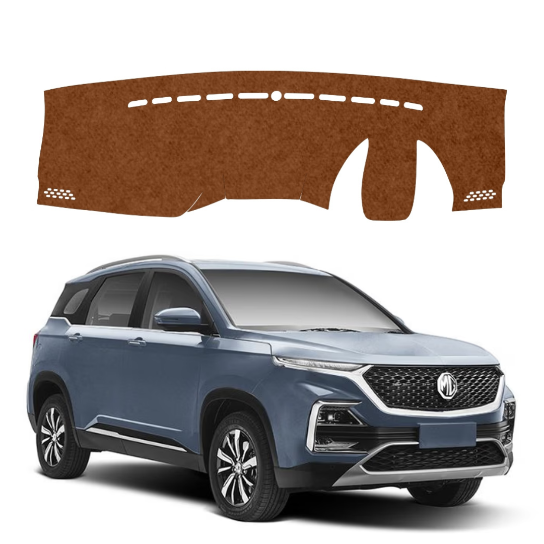 Lzzyride Car Dashboard Cover Mat For MG Hector 2019 To 2023