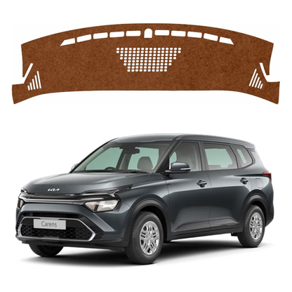 Lzzyride Car Dashboard Cover Mat For Kia Carens 2022 To 2026