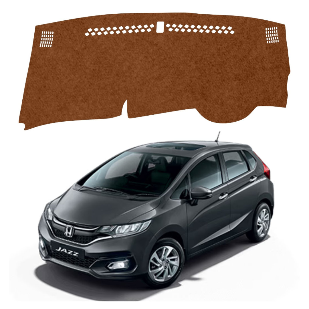 Lzzyride Car Dashboard Cover Mat For Honda Jazz 2014 To 2023