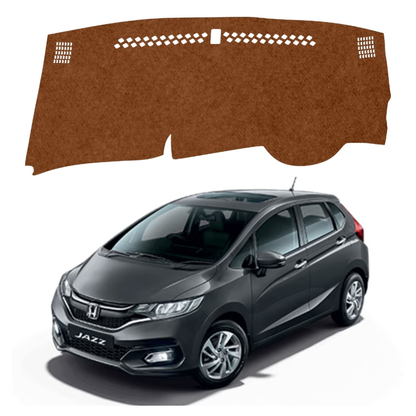 Lzzyride Car Dashboard Cover Mat For Honda Jazz 2014 To 2023