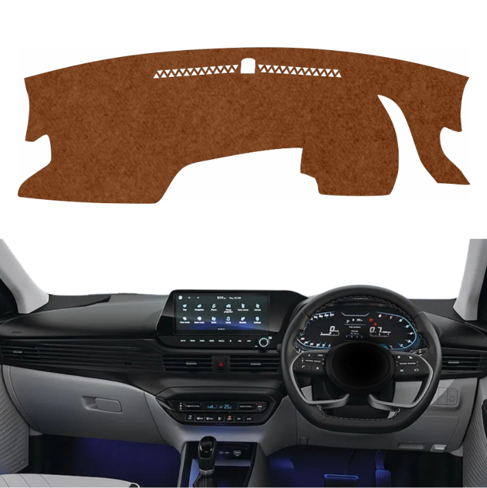 Lzzyride Car Dashboard Cover Mat For Hyundai i20 N Line 2021 To 2026