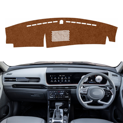 Lzzyride Car Dashboard Cover Mat For Hyundai Creta EV 2024 To 2026