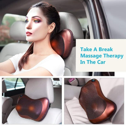 Body Massager Pillow with 8 Kneading Balls & Infrared Heat Therapy | LzzyRide