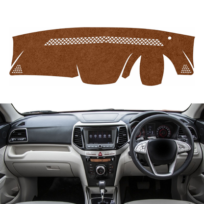 Lzzyride Car Dashboard Cover Mat For Mahindra XUV400 EV 2023 To 2026