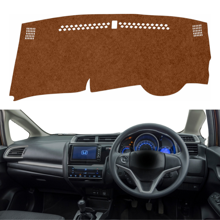Lzzyride Car Dashboard Cover Mat For Honda WR-V 2017 To 2023