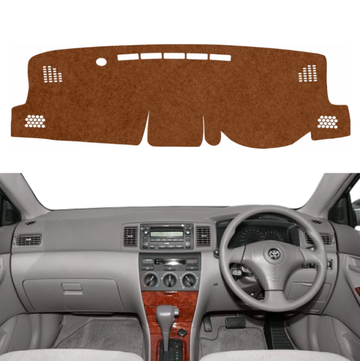 Lzzyride Car Dashboard Cover Mat For Toyota Corolla Altis 2003 To 2007