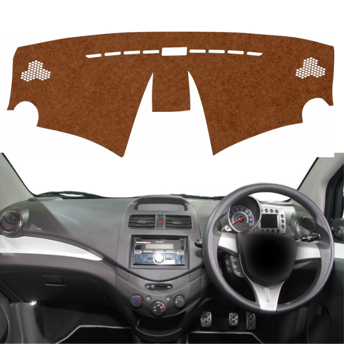Lzzyride Car Dashboard Cover Mat For Chevrolet Beat 2010 to 2017