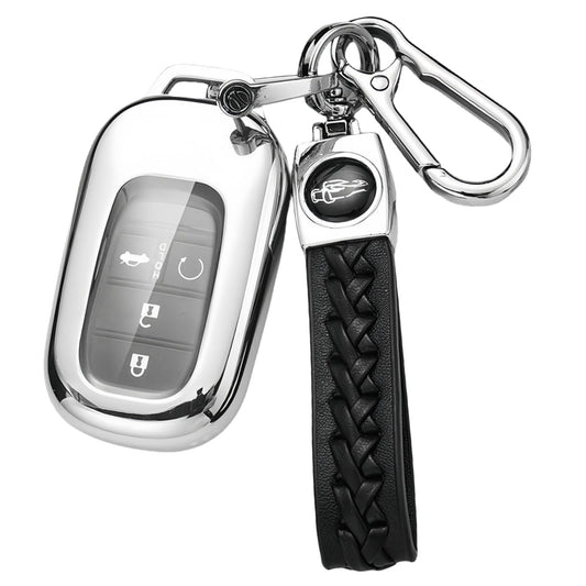 LzzyRide premium Metal Key Cover Compatible with Honda ZR-V (India launch) Smart Key | 360° Full Protection | Zinc Alloy Luxury Key Case