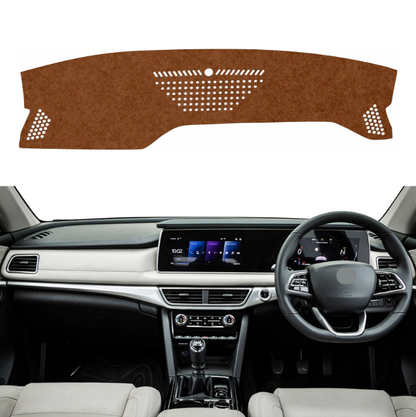 Lzzyride Car Dashboard Cover Mat For Mahindra XUV700 2021 To 2026
