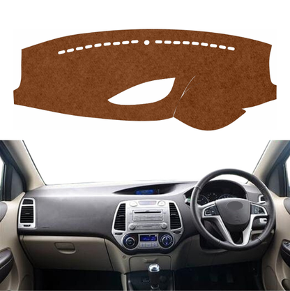Lzzyride Car Dashboard Cover Mat For Hyundai I20 2008 To 2014