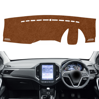 Lzzyride Car Dashboard Cover Mat For MG Hector 2019 To 2023