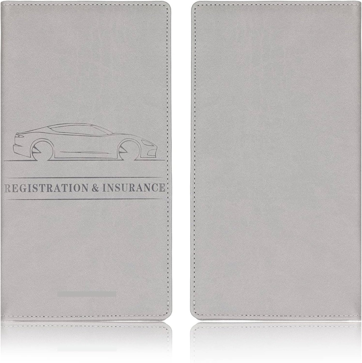LzzyRide Car Registration & Insurance Card Holder – Vehicle Document Organizer with Magnetic Buckle