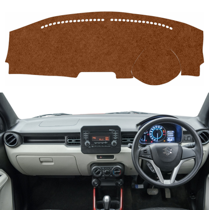 Lzzyride Car Dashboard Cover Mat For Maruti Suzuki Ignis 2017 to 2026