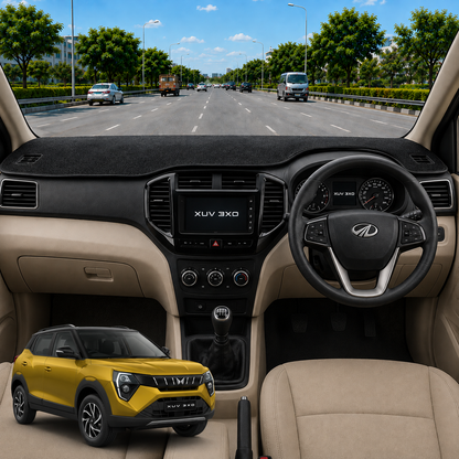 Lzzyride Car Dashboard Cover Mat For Mahindra XUV 3XO 2024 To 2026