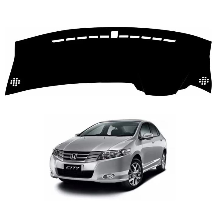 Lzzyride Car Dashboard Cover Mat For Honda City 2008 To 2014