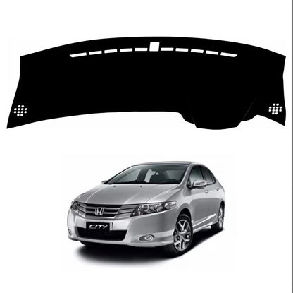 Lzzyride Car Dashboard Cover Mat For Honda City 2008 To 2014