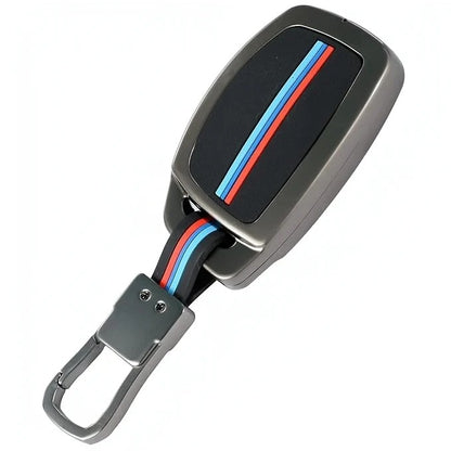 LZZYRIDE Metal Silicon Key Cover for Hyundai 4 Button Smart Key
