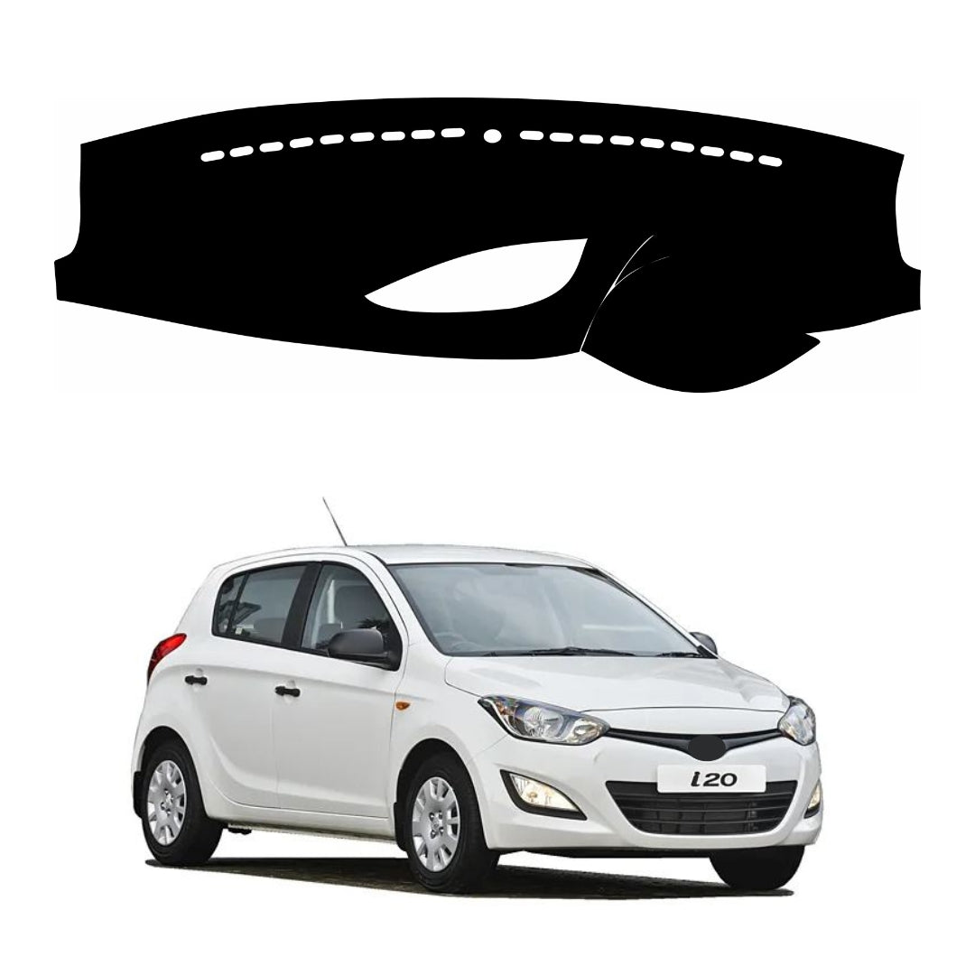 Lzzyride Car Dashboard Cover Mat For Hyundai I20 2008 To 2014